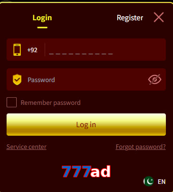 777Ad login preview